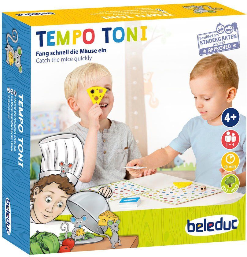 beleduc Spiel, Kinderspiel Tempo Toni