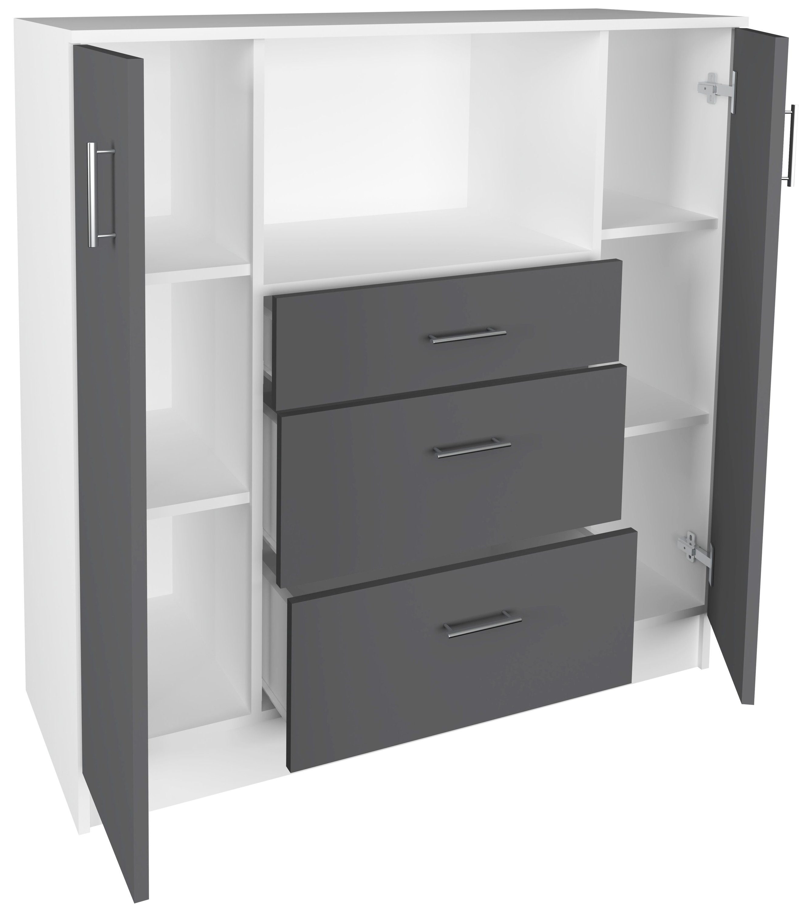 VCM Unterschrank Küchenschrank Esilo H. 110 x B. 109 x T. 40 cm Küchenschrank, Küchenmöbel
