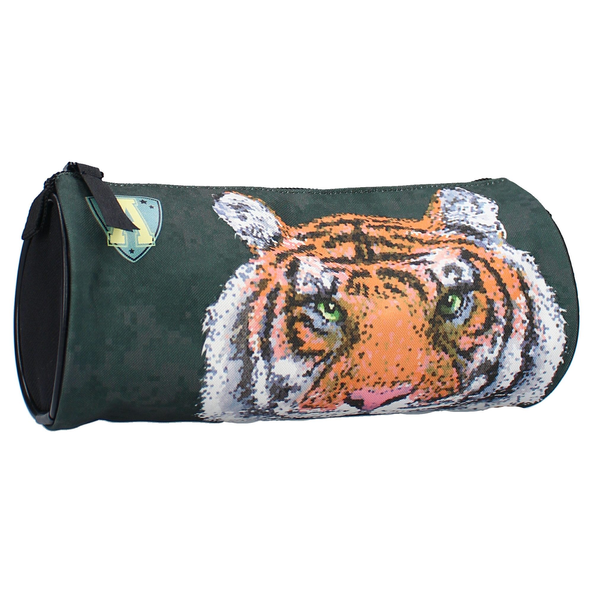 Skooter Federmäppchen Wilderness – Federmäppchen mit Tiger-Design für Kinder