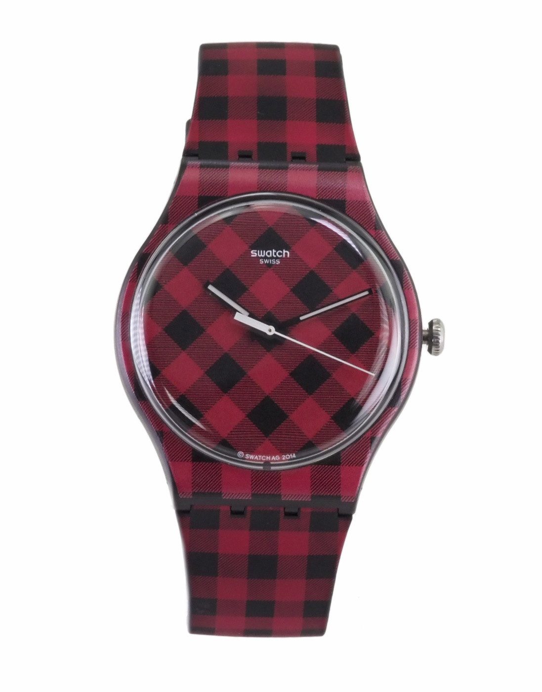 Swatch Quarzuhr Swatch Damen Herren Quarz Uhr SUOB124 ADELBODEN X21