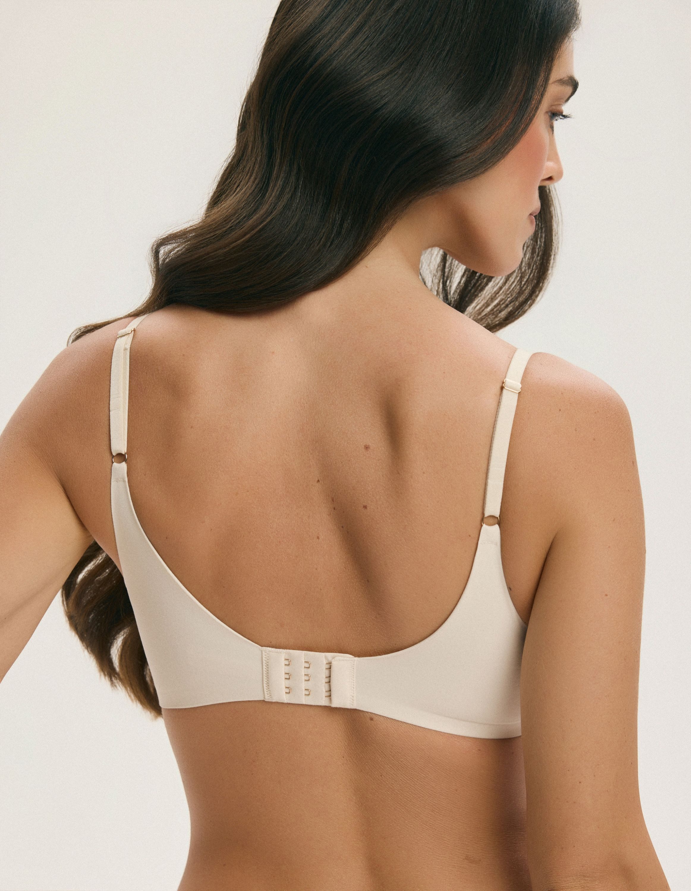 ESOTIQ Push-up-BH Push-up-BH Cleary nahtlos glatte Cups natürliches Dekolleté