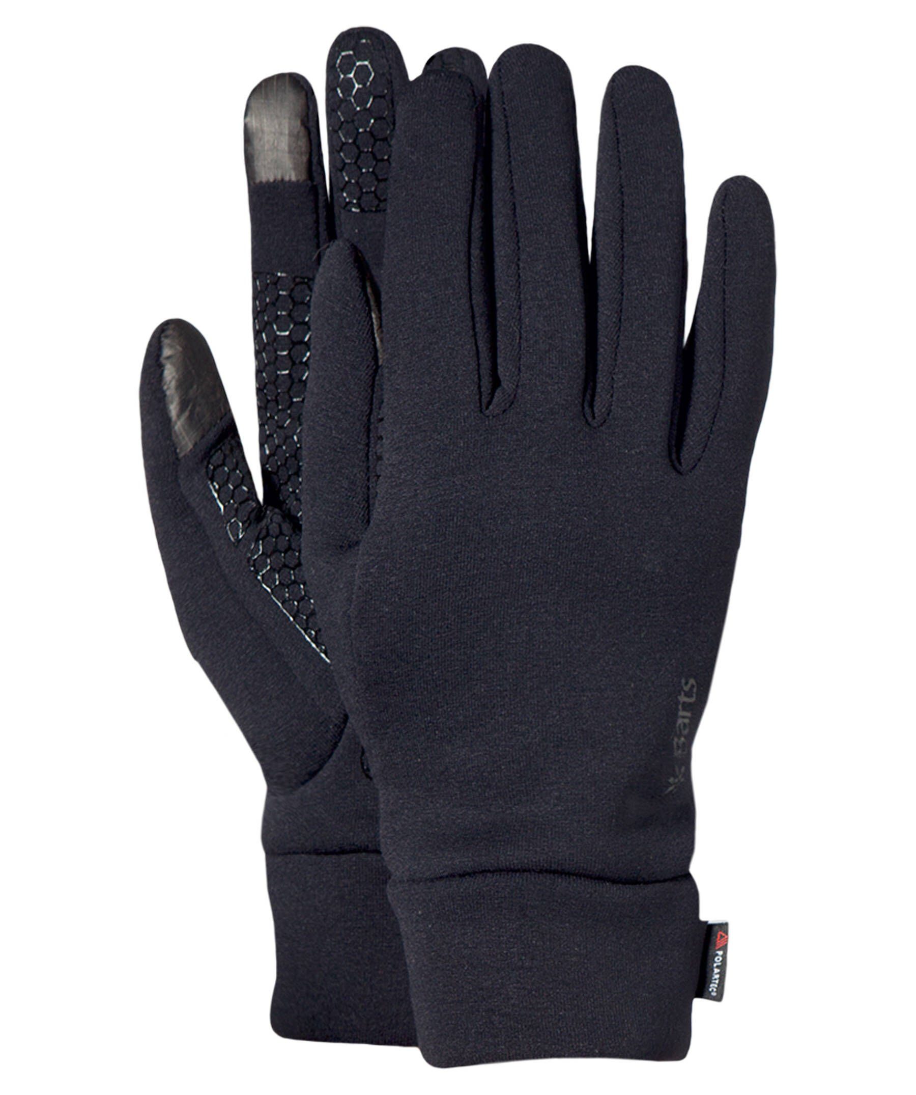 Powerstretch Touch Barts Skihandschuhe Gloves Schwarz Touchscreen-Handschuhe