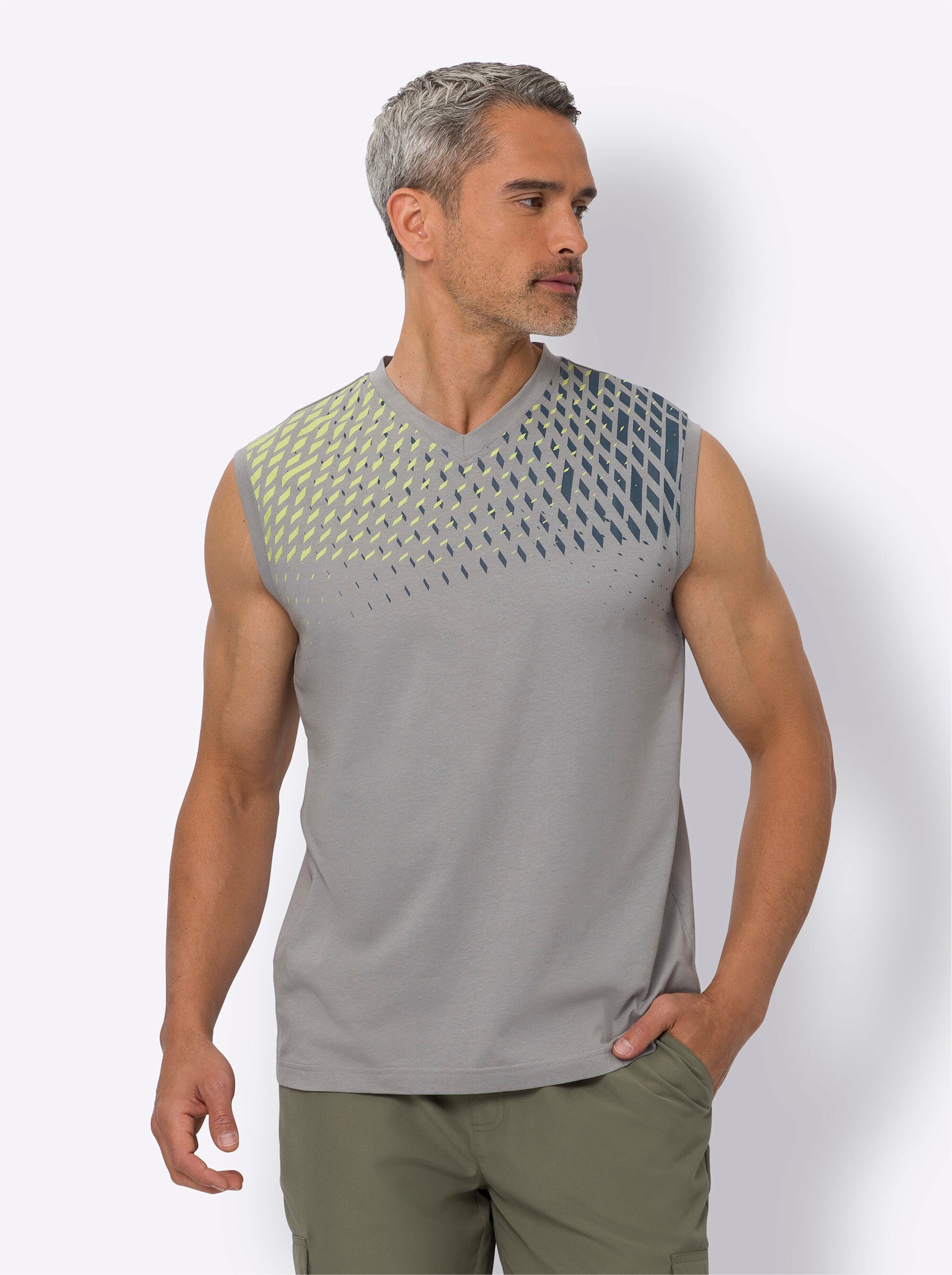 Sieh an! Trainingsshirt Achselshirt Ärmellos günstig online kaufen