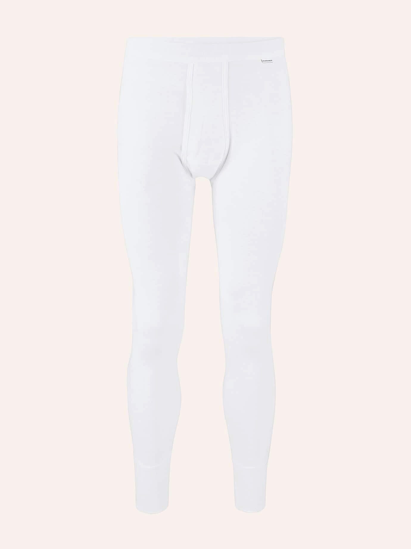 Walbusch Thermohose Herren Thermohose lang Doppelpack innen leicht angeraut 2er-Pack Thermounterhose, reine Baumwolle, Softbund, flache Nähte