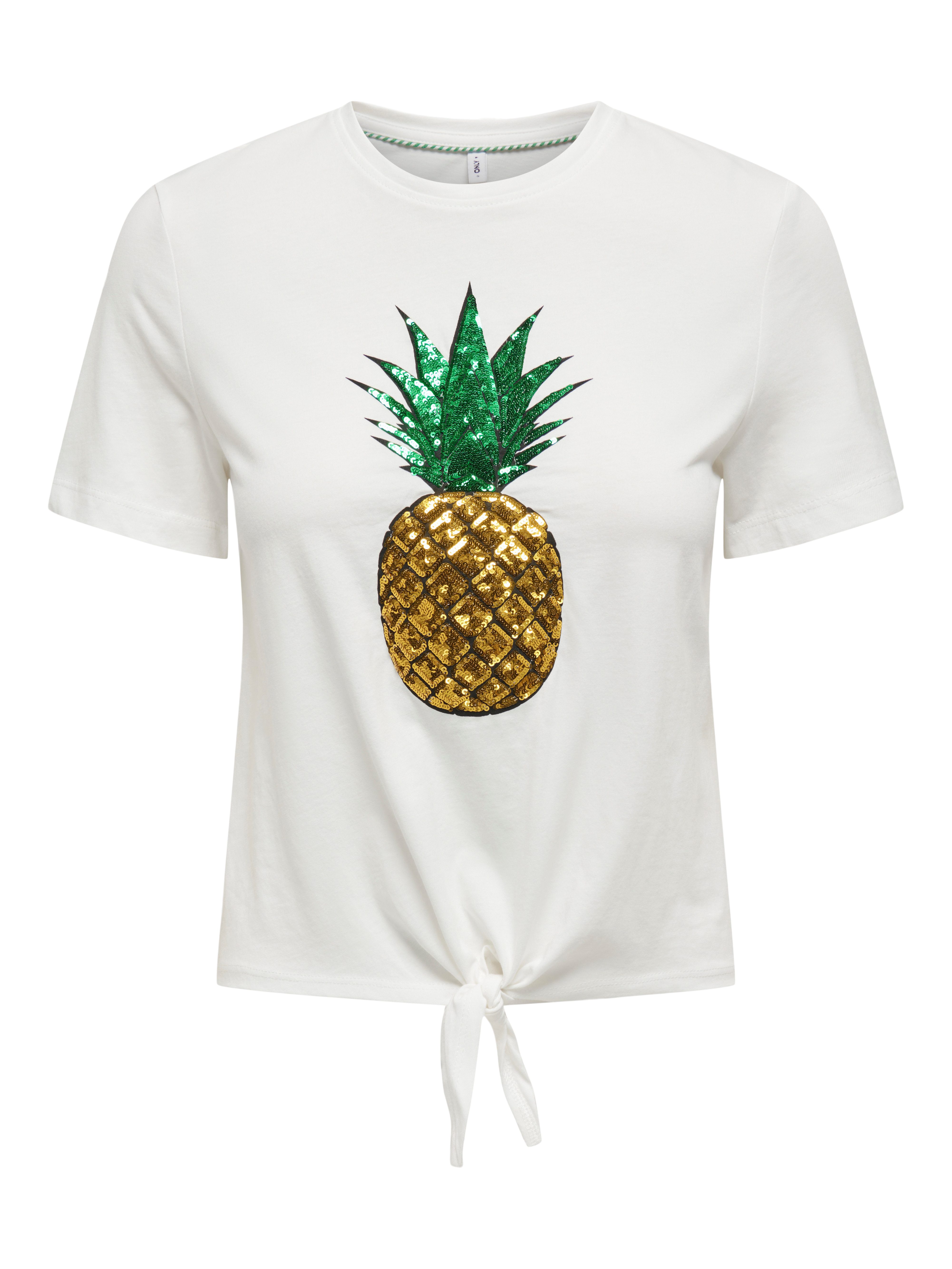 ONLY Kurzarmshirt ONLKITA LIFE S/S FRUIT KNOT TOP BOX JRS – Bild 5 von 5