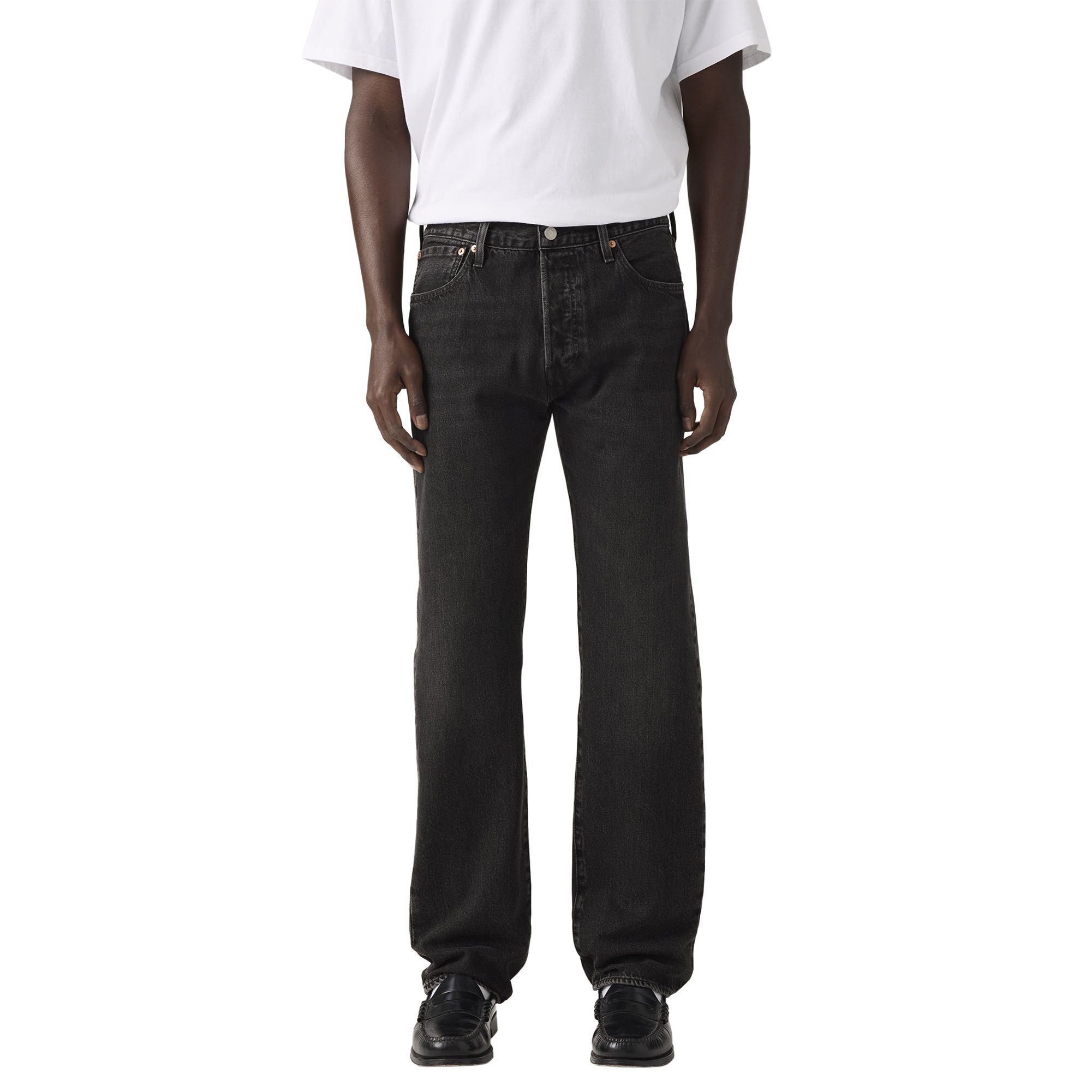 Levi's® Regular-fit-Jeans Herren Jeans 1er Pack Baumwolle 501 Original