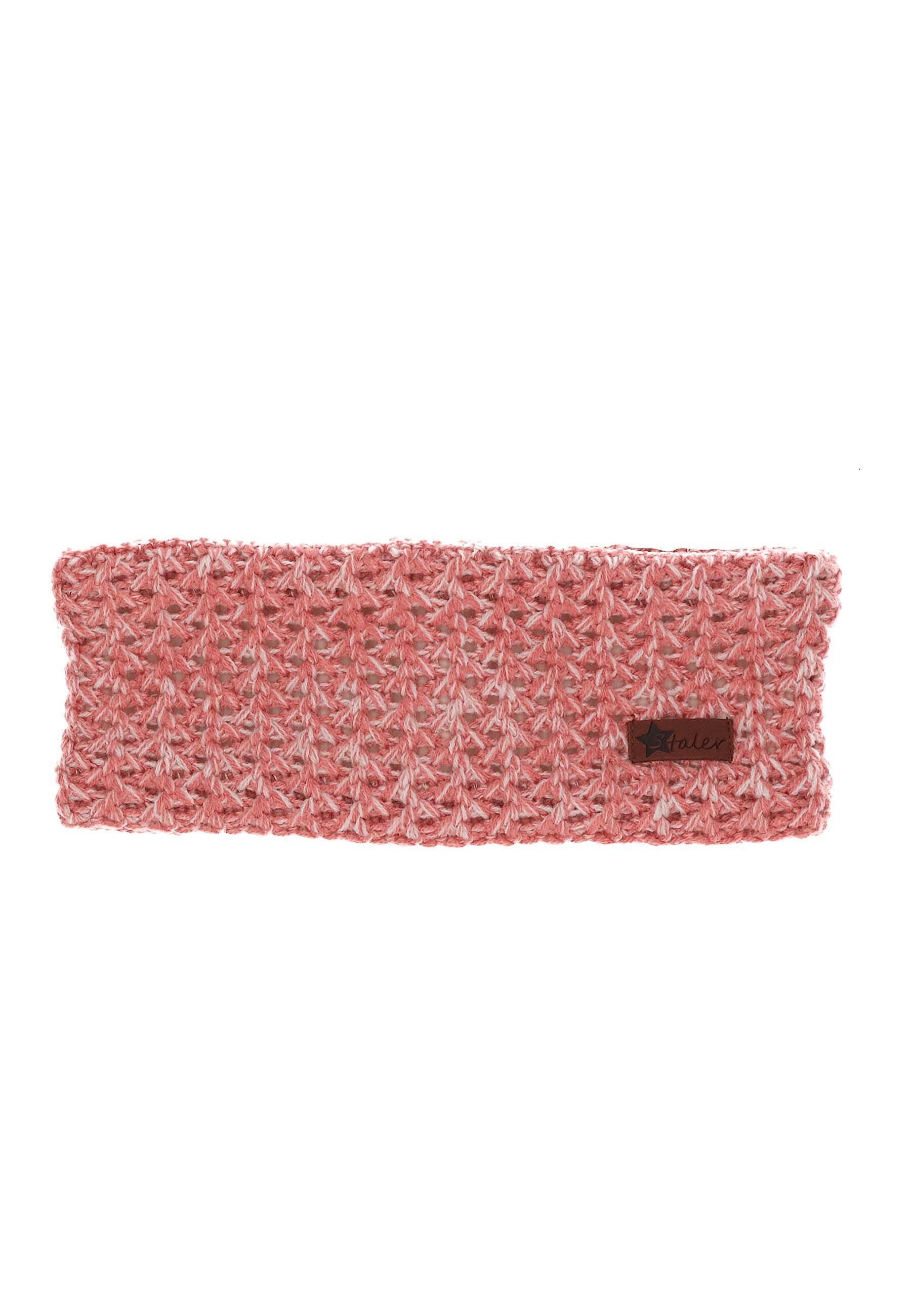 Sterntaler® Stirnband Stirnband (1-St) Winterstirnband Strick gefüttert mit Microfleece