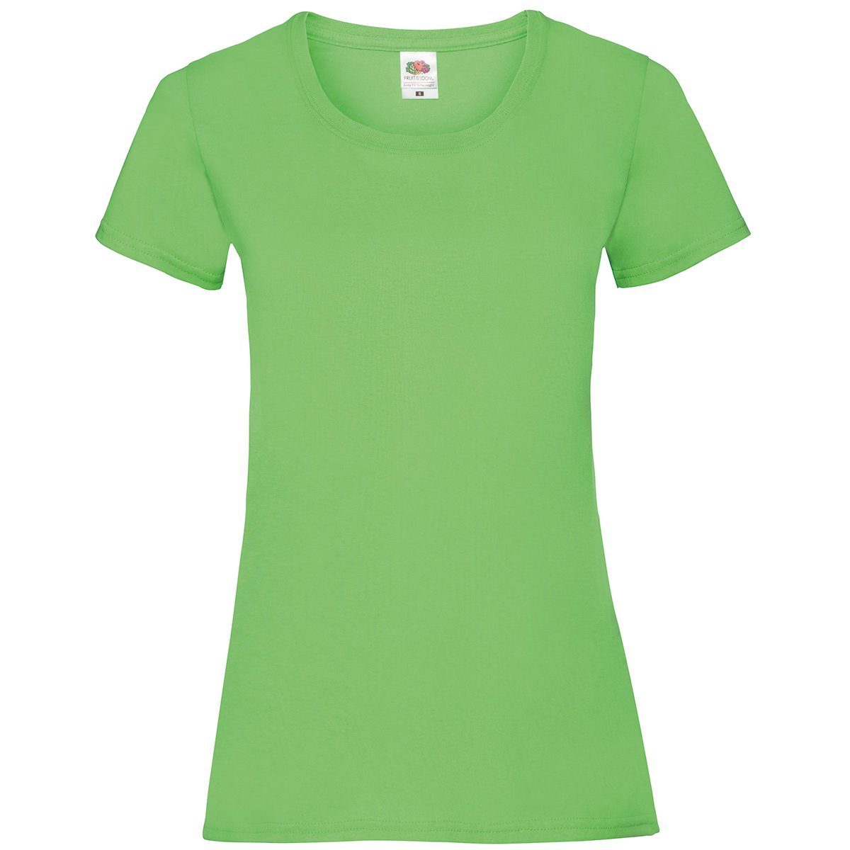 Fruit of the Loom Rundhalsshirt Fruit of the Loom Valueweight T Lady-Fit lime