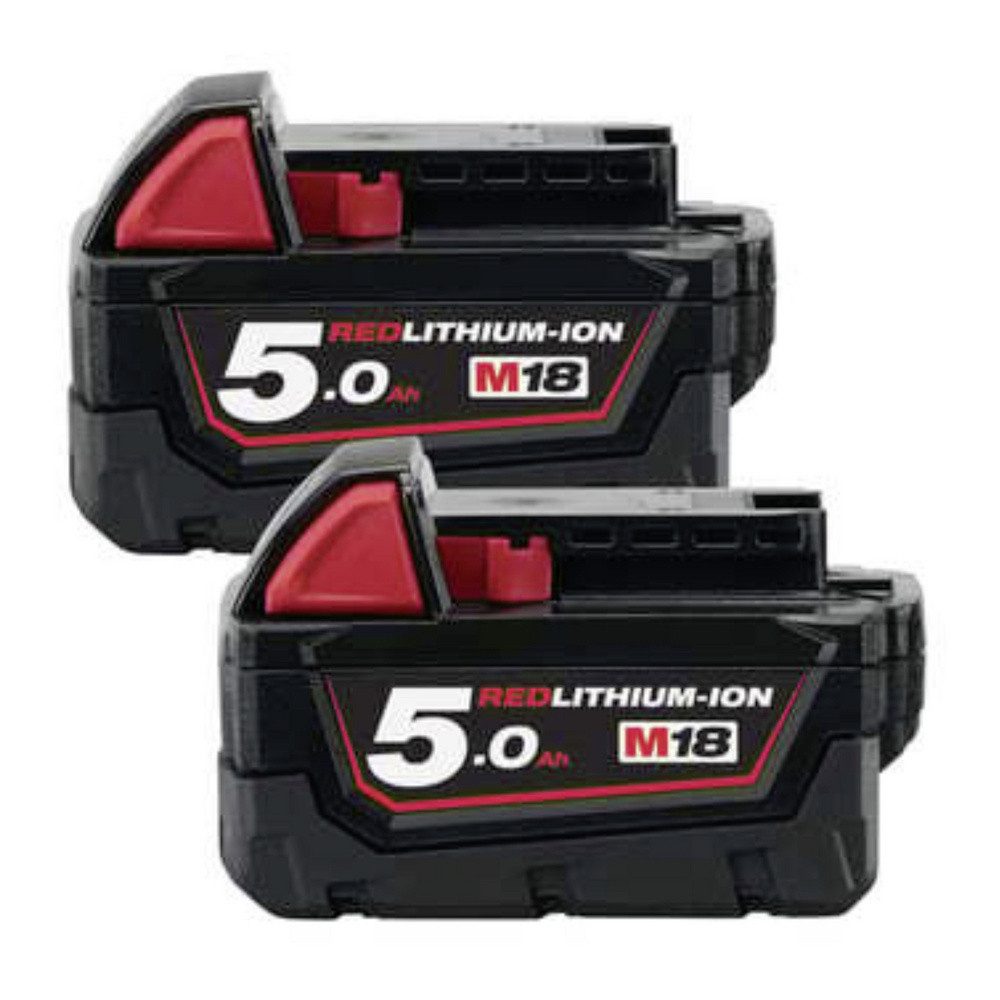 Milwaukee Milwaukee 4932451242 M18 B5 Werkzeug-Akku 18 V 5.0 Ah Li-Ion Akku
