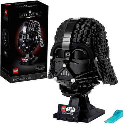 LEGO® Konstruktionsspielsteine »Darth-Vader™ Helm (75304), LEGO® Star Wars™«, (834 St), Made in Europe