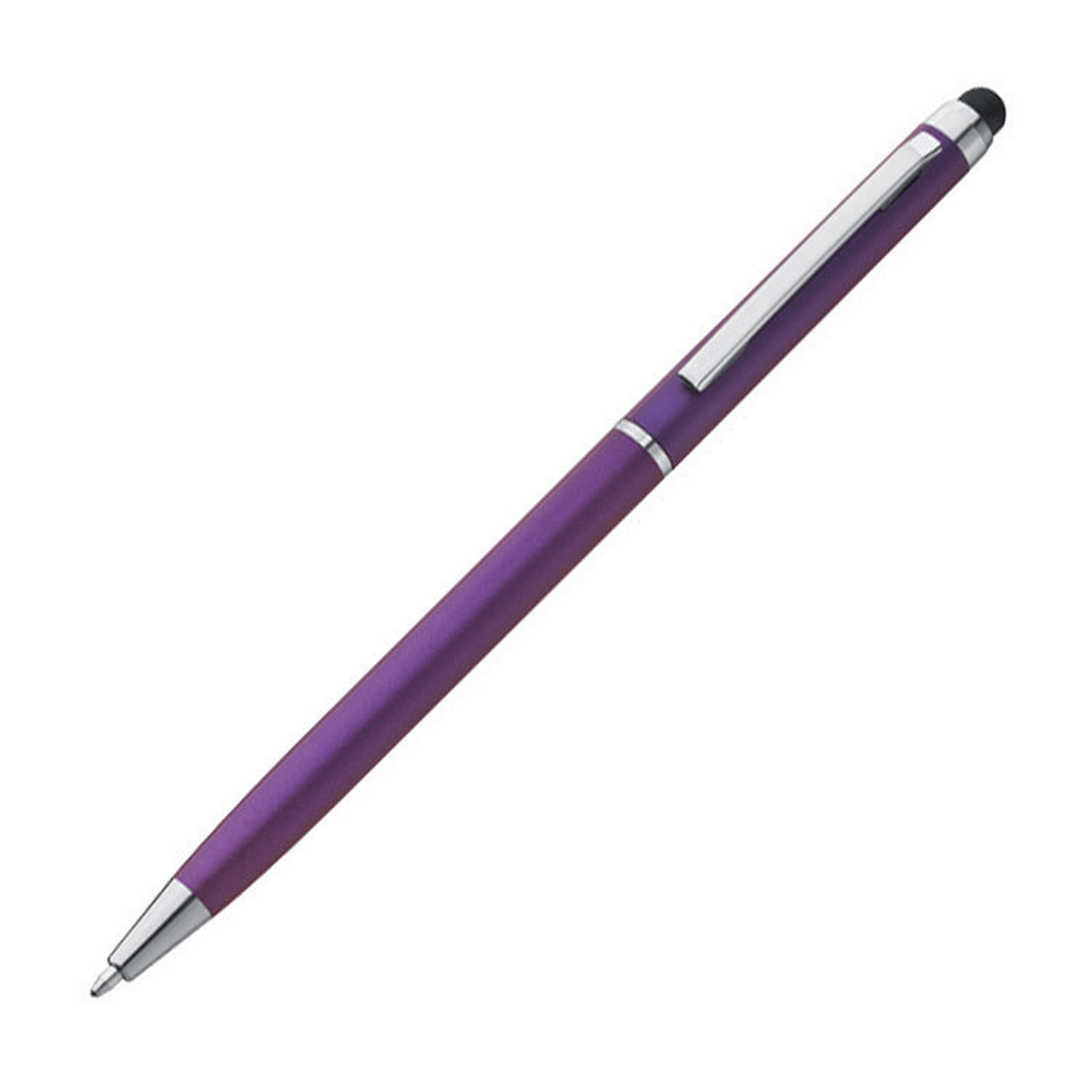 Livepac Office Kugelschreiber 5 Touchpen Kugelschreiber / Farbe: lila