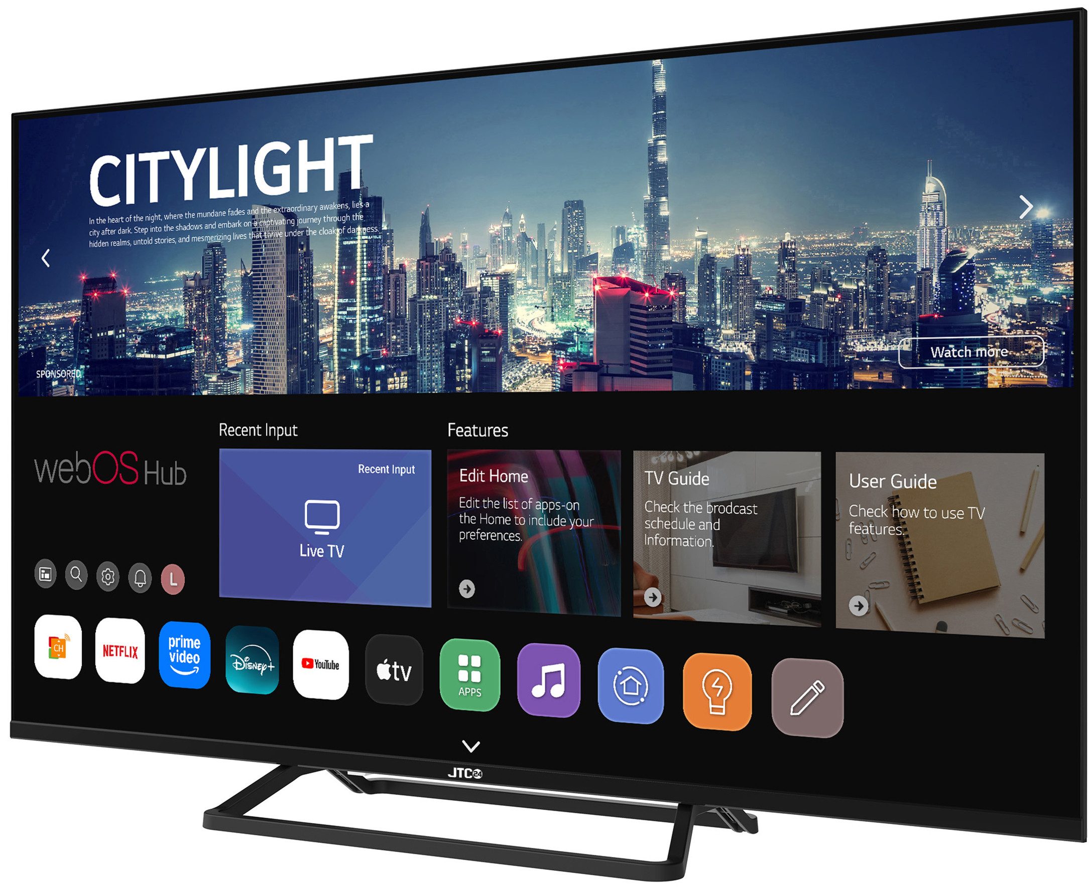 JTC-24 JTCS43F39432FLW LCD-LED Fernseher...