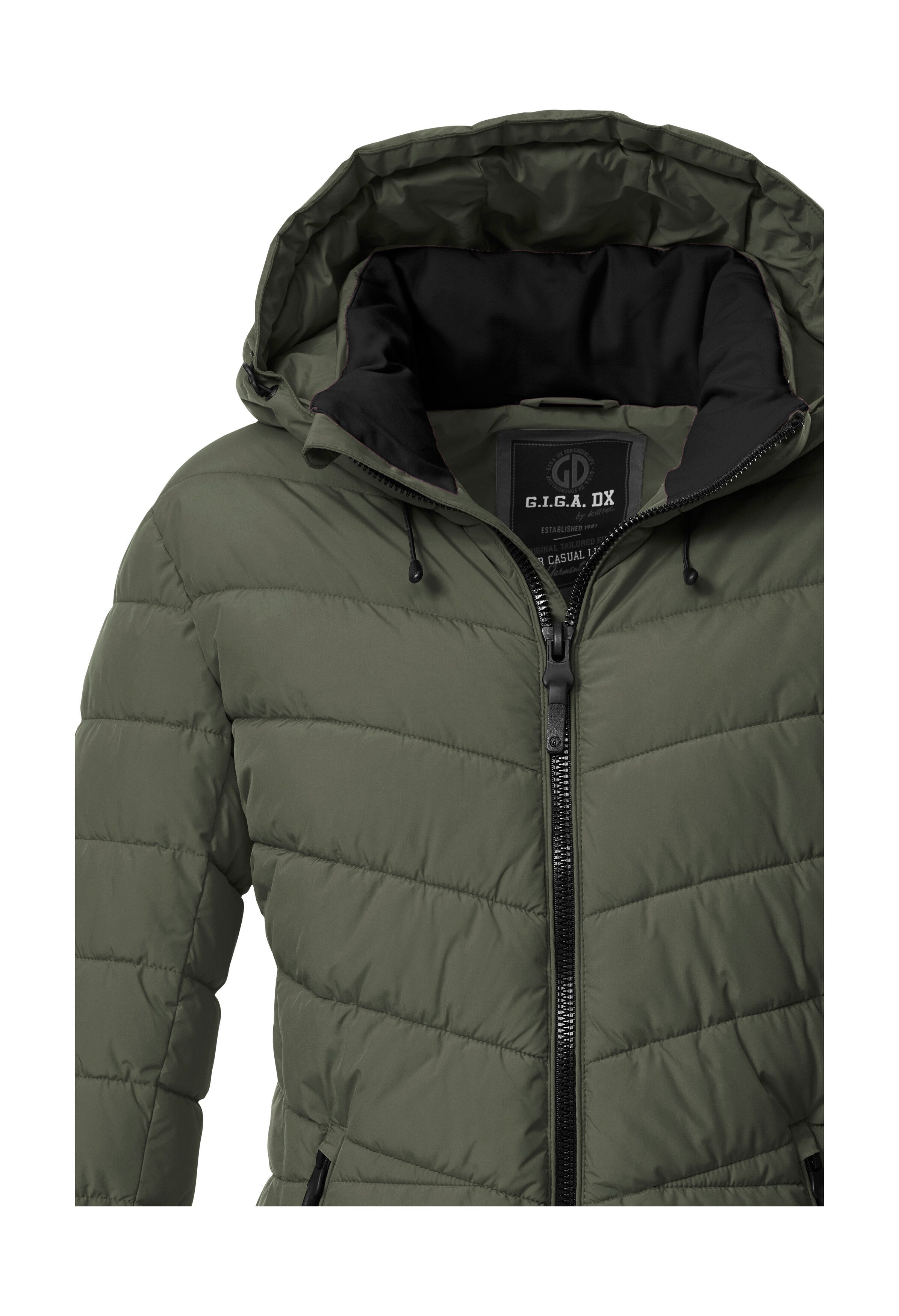 G.I.G.A. DX by killtec Steppjacke GW 32 WMN QLTD JCKT Elegante Damenjacke, wasserabweisend, atmungsaktiv, abnehmbare Kapuze