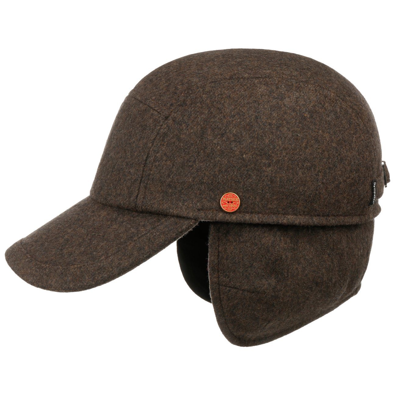 Schirm, mit Mayser the EU Cap Made in Baseball Cap braun (1-St)