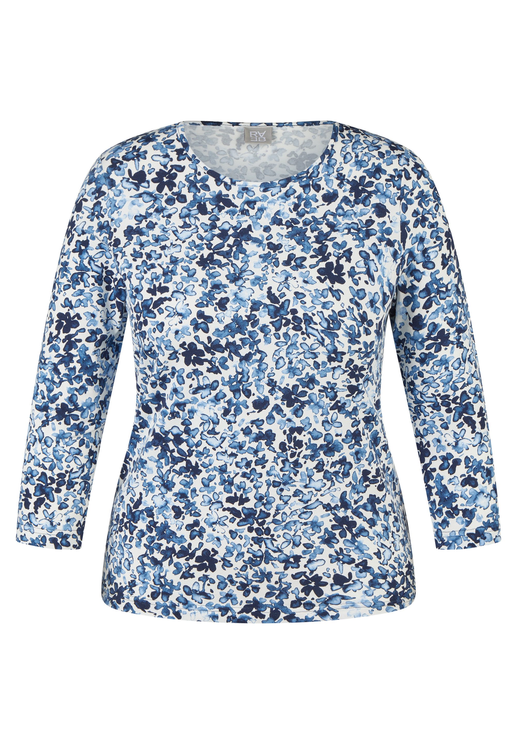 Rabe 3/4-Arm-Shirt mit floralem Muster