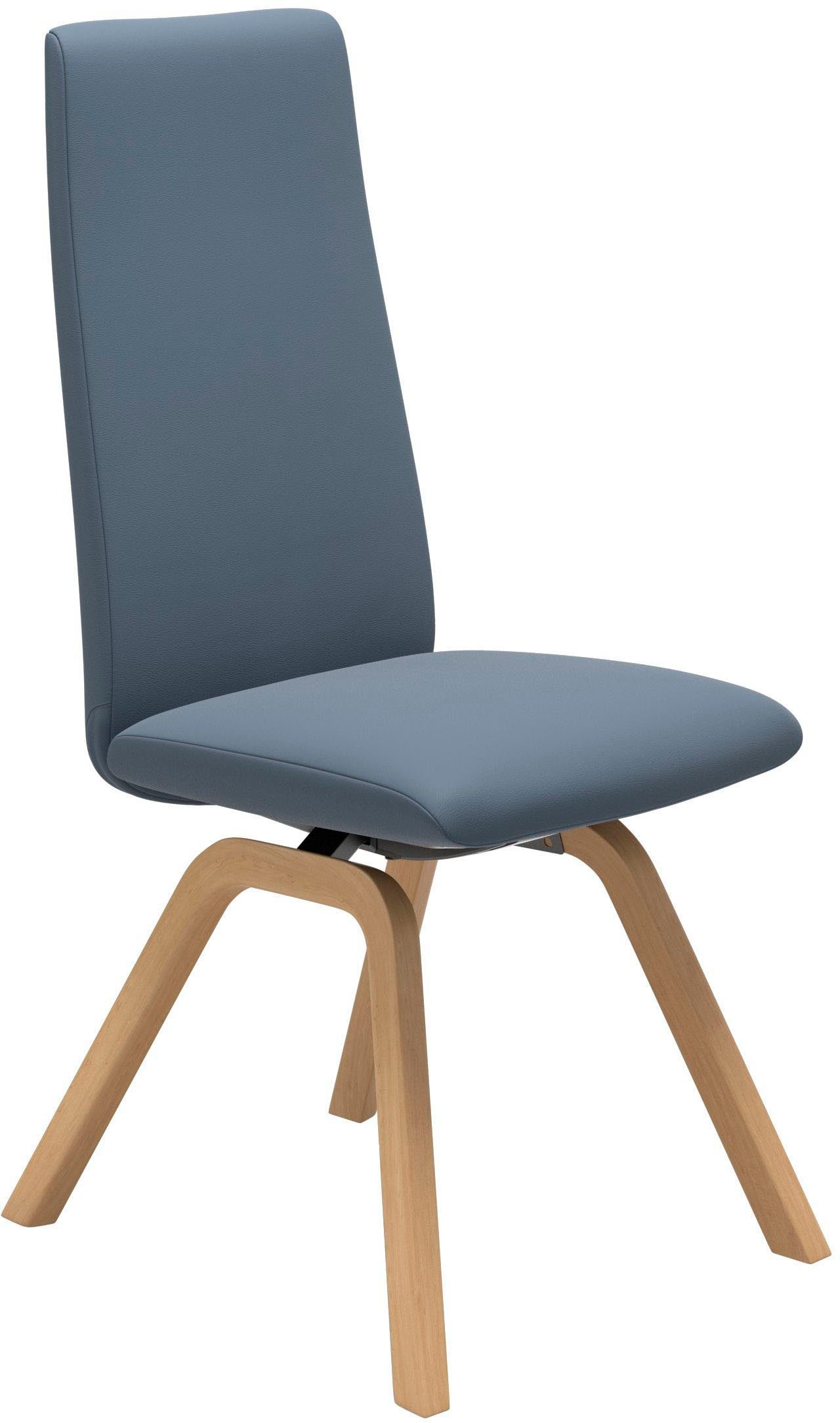 Stressless® Polsterstuhl Laurel, mit Größe Eiche in natur Beinen High schräggestellten M, Back