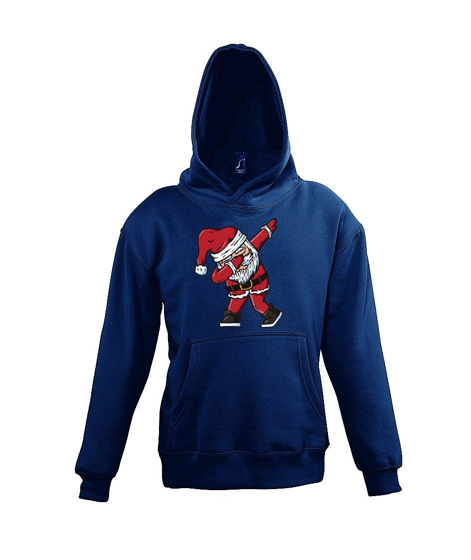 Kapuzenpullover Dabbing Santa Kinder Unisex Hoodie Pullover