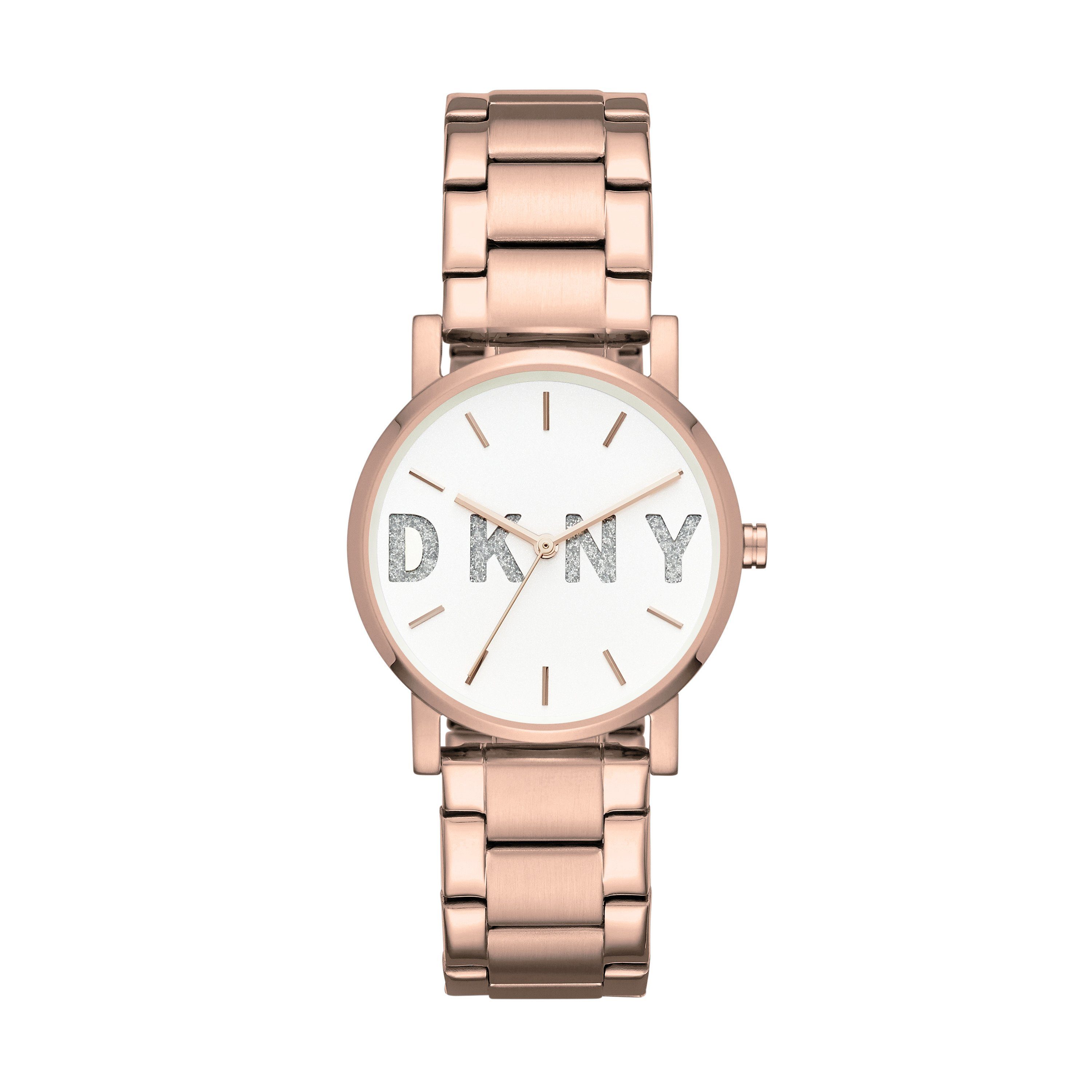 DKNY Quarzuhr Edelstahl