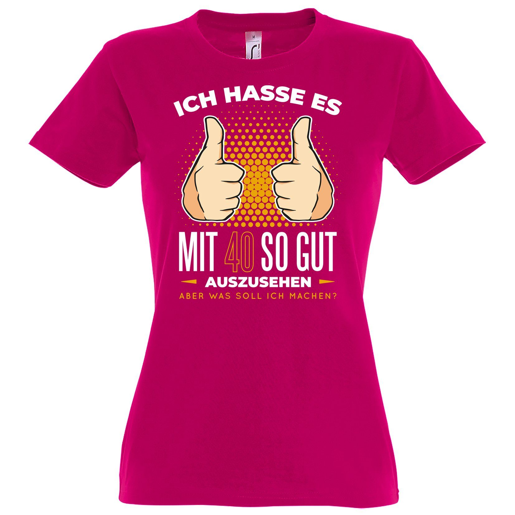 T-Shirt 40 Und Immer Noch Gutaussehend Damen Shirt