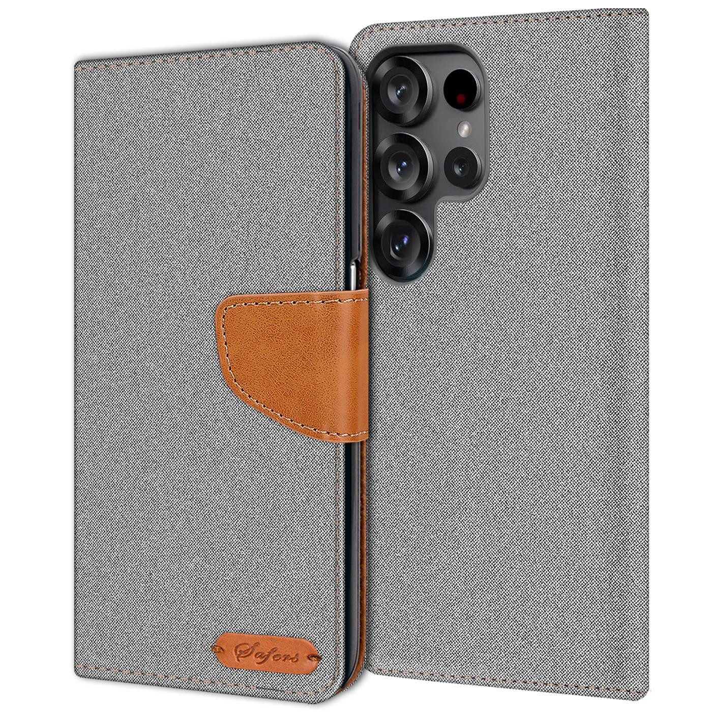 CoolGadget Handyhülle Flip Case Wallet Cover Book Tasche für Samsung Galaxy S25 Ultra, Handy Tasche mit Kartenfach Book Schutzhülle