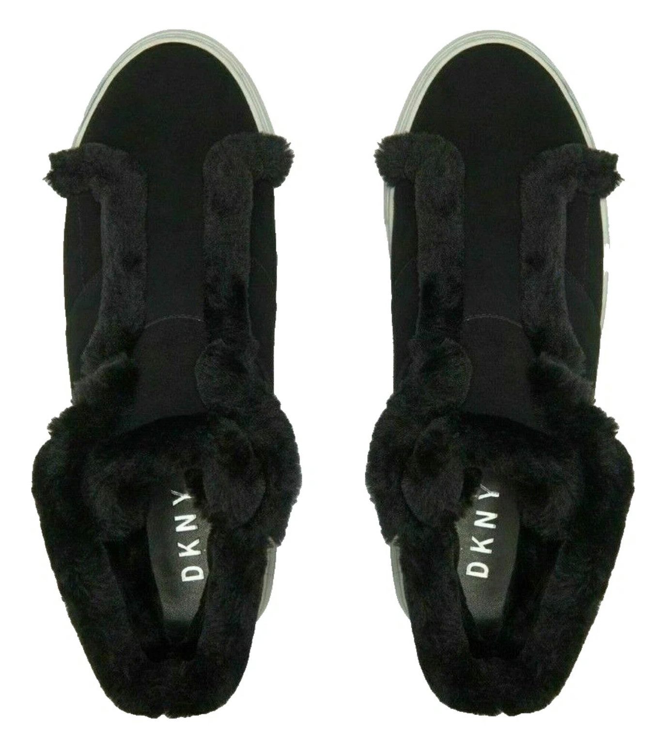 DKNY Donna Karan mit Faux-Futter City-Style trifft auf Winterkomfort Sneakerboots Ein stylisches Statement für kalte Tage