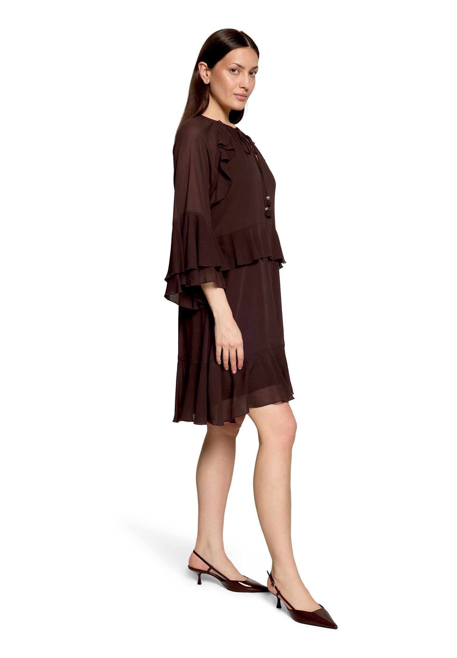 Vera Mont Volantkleid Damen mit Rüschen