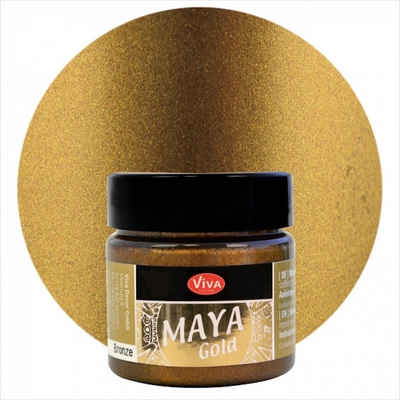 Viva Decor Bastelfarbe Maya Gold 45ml
