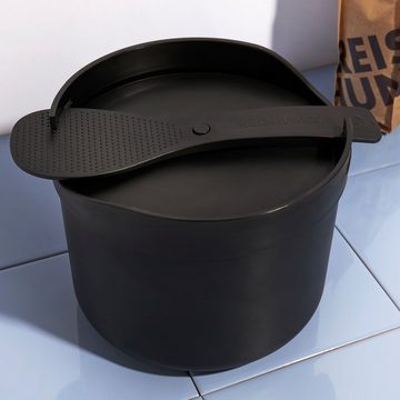 Reishunger Reiskocher Mikrowellen Reiskocher, 1,7 Liter, Einfach zu reinigen & spülmaschinengeeignet
