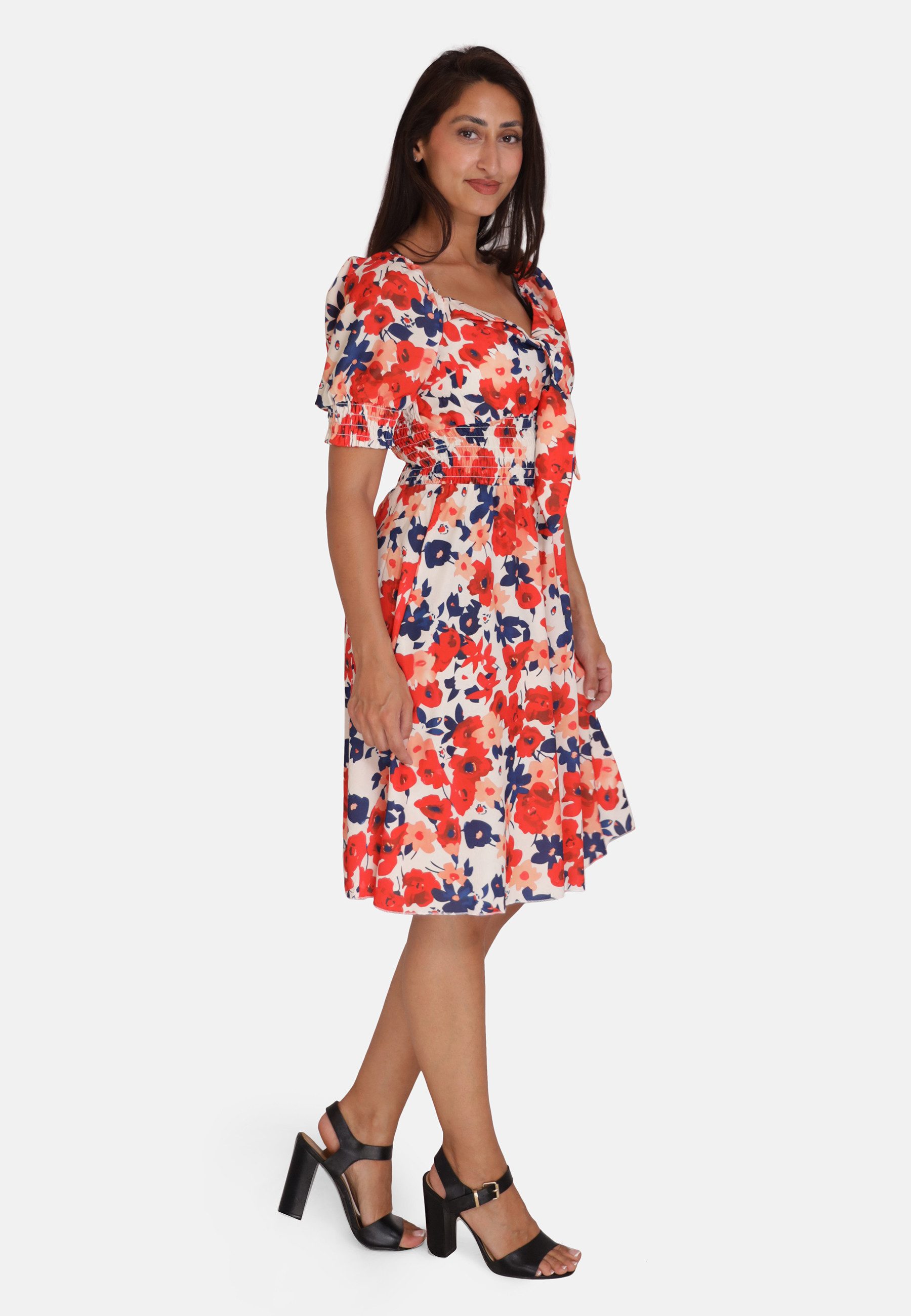 Elara Sommerkleid Elara Damen Sommerkleid (1-tlg) günstig online kaufen