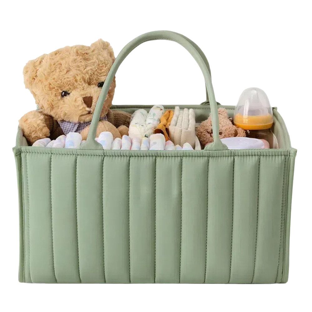 Bextsrack Allzweckkorb Baby Windel-Organizer, Aufbewahrungskorb für Wickelbedarf (1 St), Perfektes Babyshower-Geschenk, Must-Have für Neugeborene, Stylisch