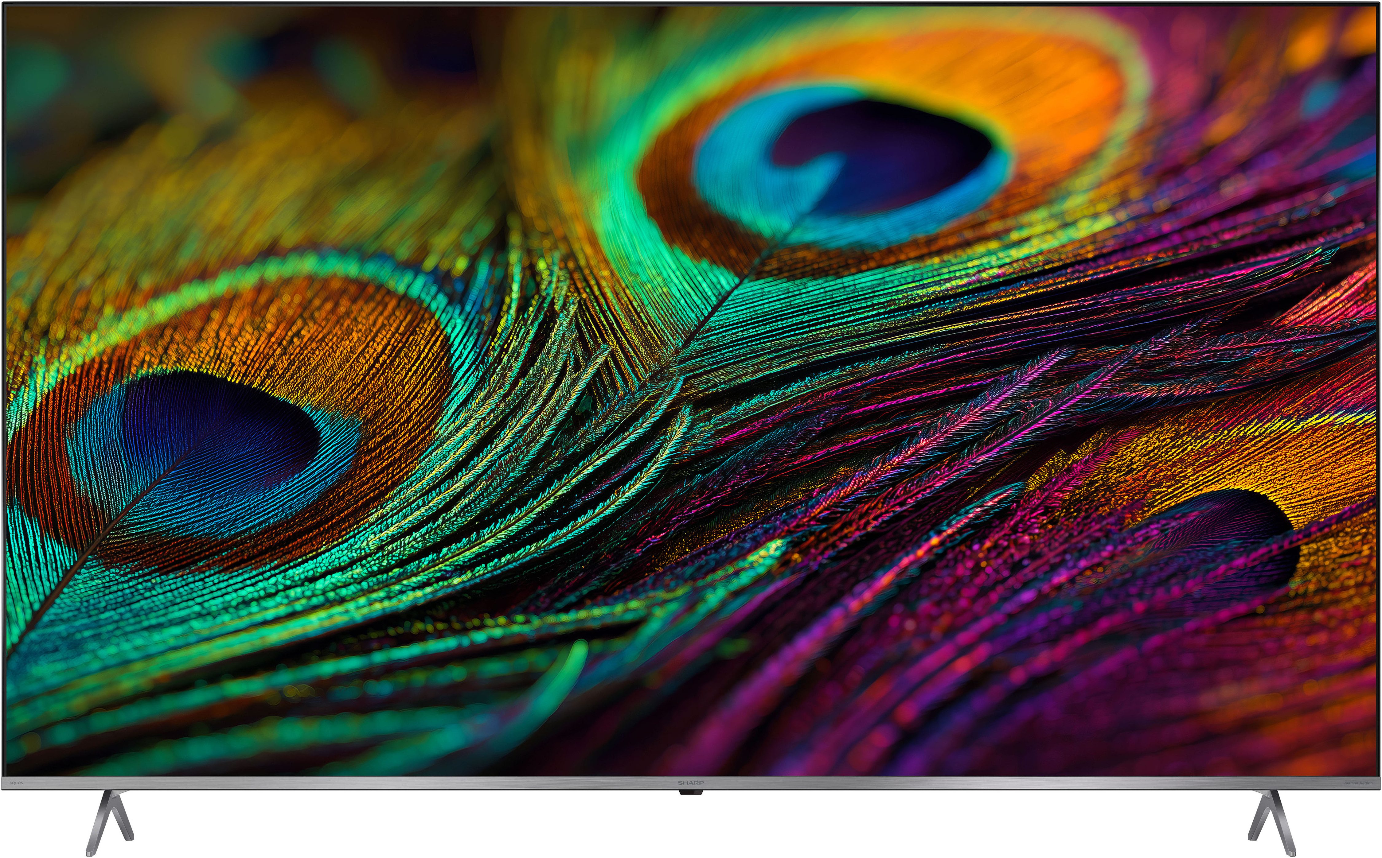 Sharp 4T-C75JPx QLED Mini LED-Fernseher (189 cm/75 Zoll, 4K Ultra HD, Google TV)