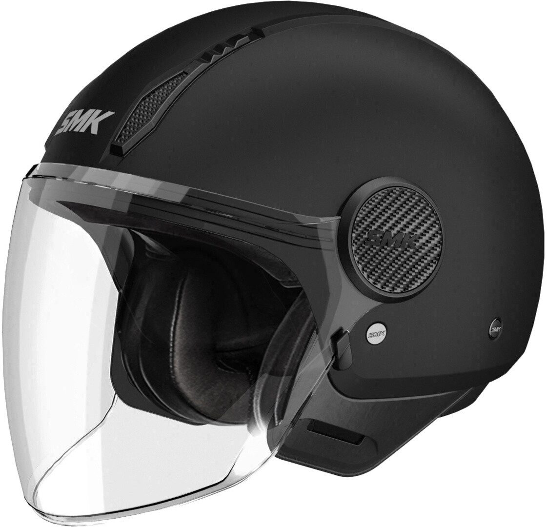 SMK Motorradhelm Laminar Jethelm, Atmungsaktiv, Antistatisch, Aerodynamisch, ECE 22.06