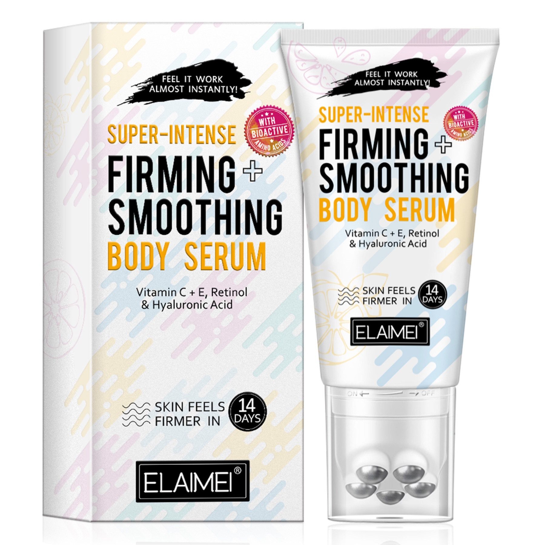 Körpercreme Fettverbrennungs Creme Cream Body Verbrennung Körperfett mit Massage