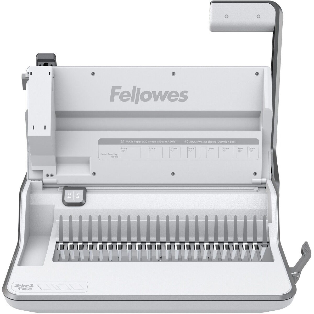 FELLOWES Bindegerät Multifunktions-Bindegerät 3-in-1 Lyra 300 Blatt