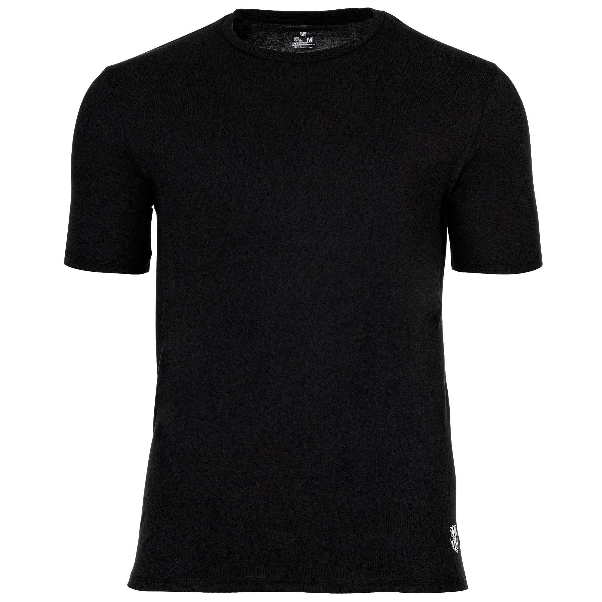 FC Barcelona T-Shirt Herren T-Shirt 5er Pack Baumwolle (Packung, 5er Pack)