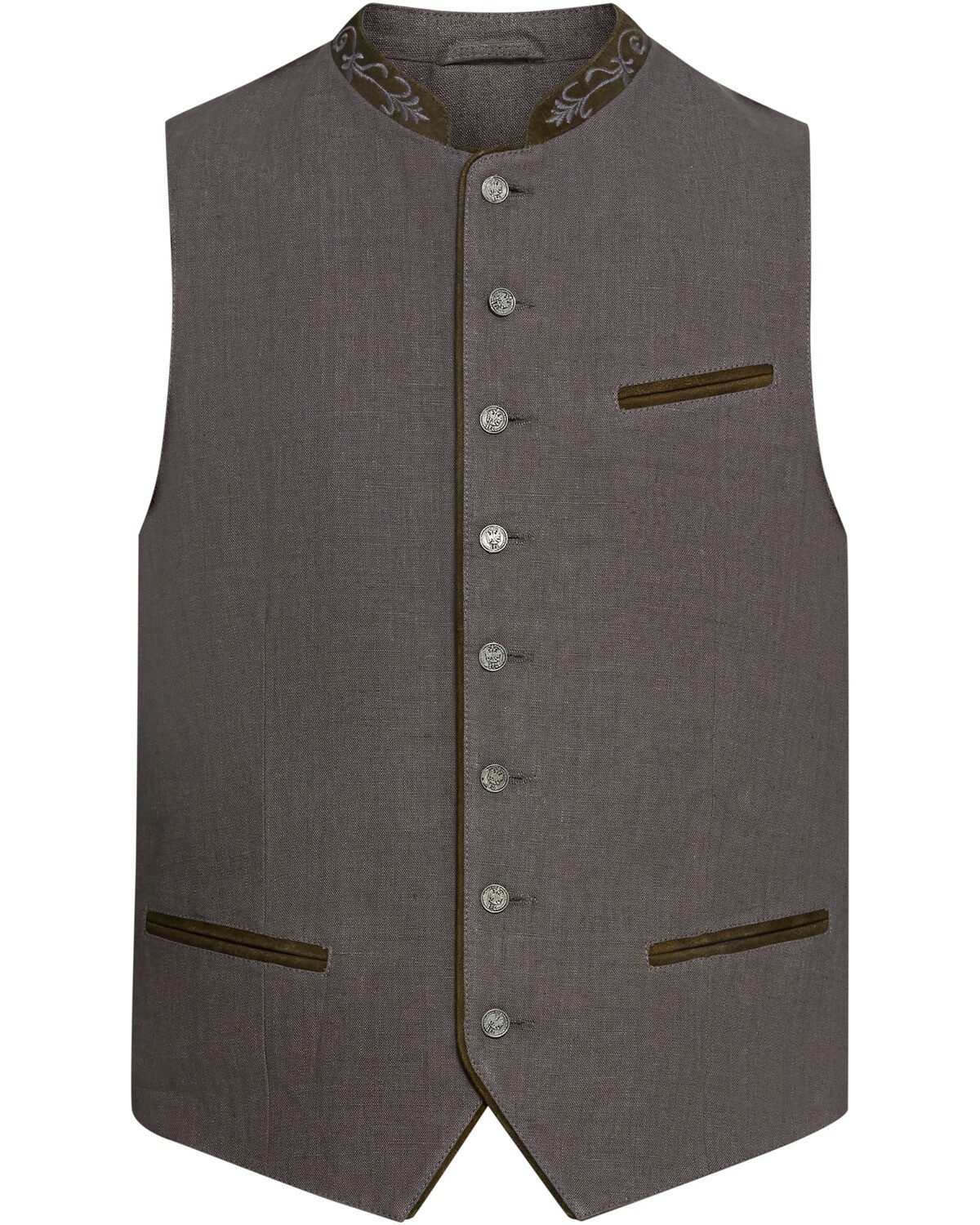 Almsach Trachtenweste Leinenweste