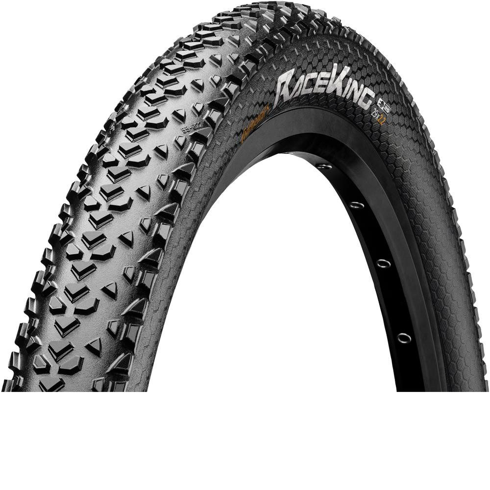 CONTINENTAL Fahrradreifen Continental Race King 2.2 - 29x2.20\" 55-622 schwarz Reflex E-25 Draht