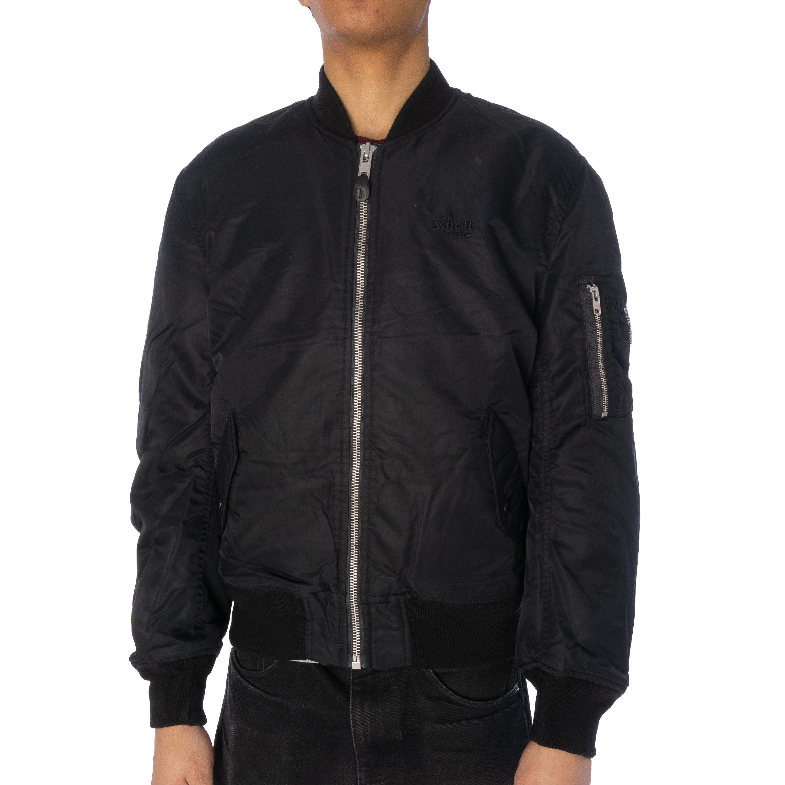 Schott NYC Bomberjacke Jacke Schott Macampsrs günstig online kaufen