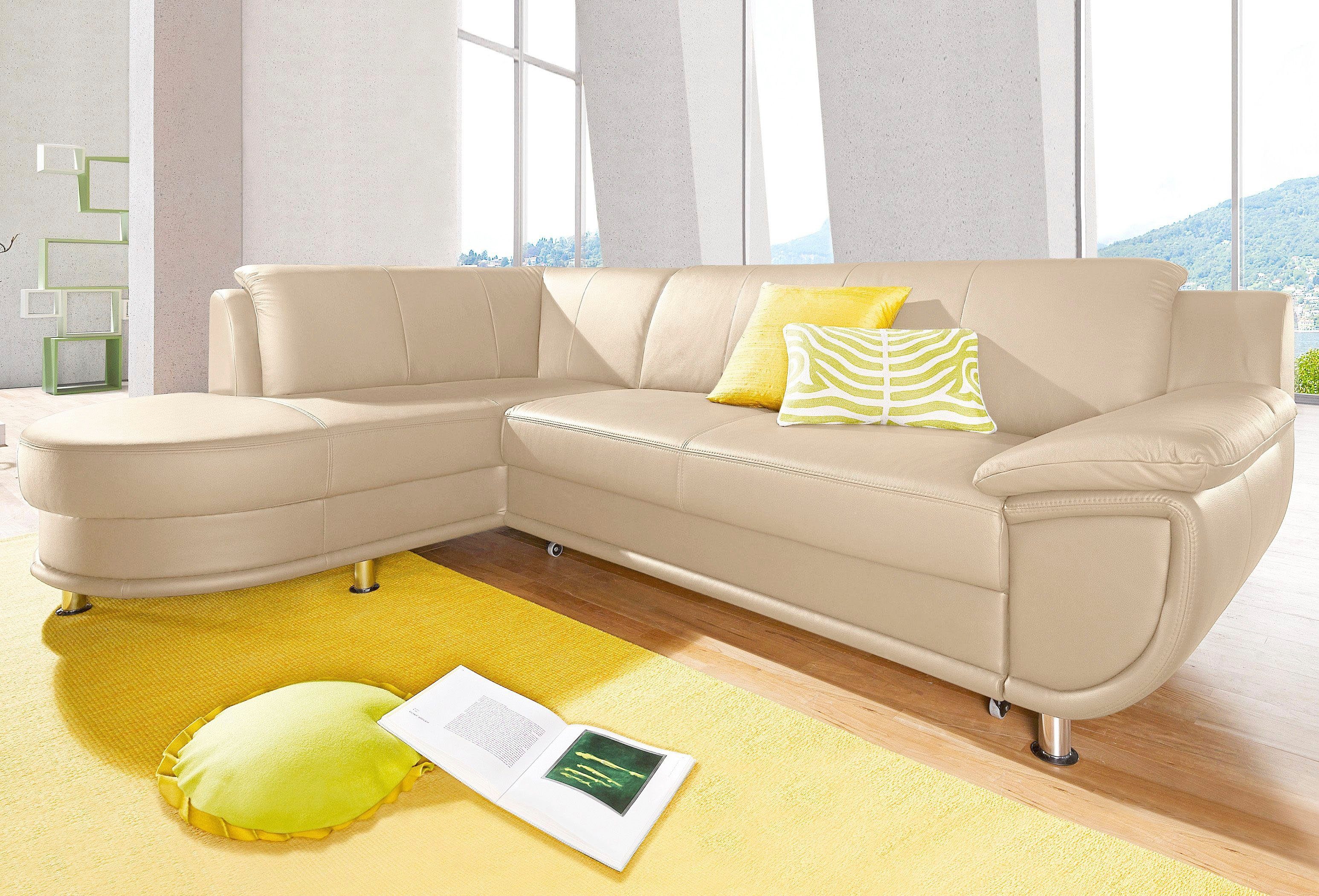 TRENDMANUFAKTUR Ecksofa "Rondo, zeitlos und elegant, OTTOs Choice, bequem, günstig online kaufen