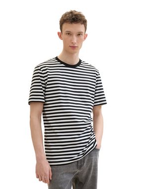 TOM TAILOR Denim Kurzarmshirt striped t-shirt