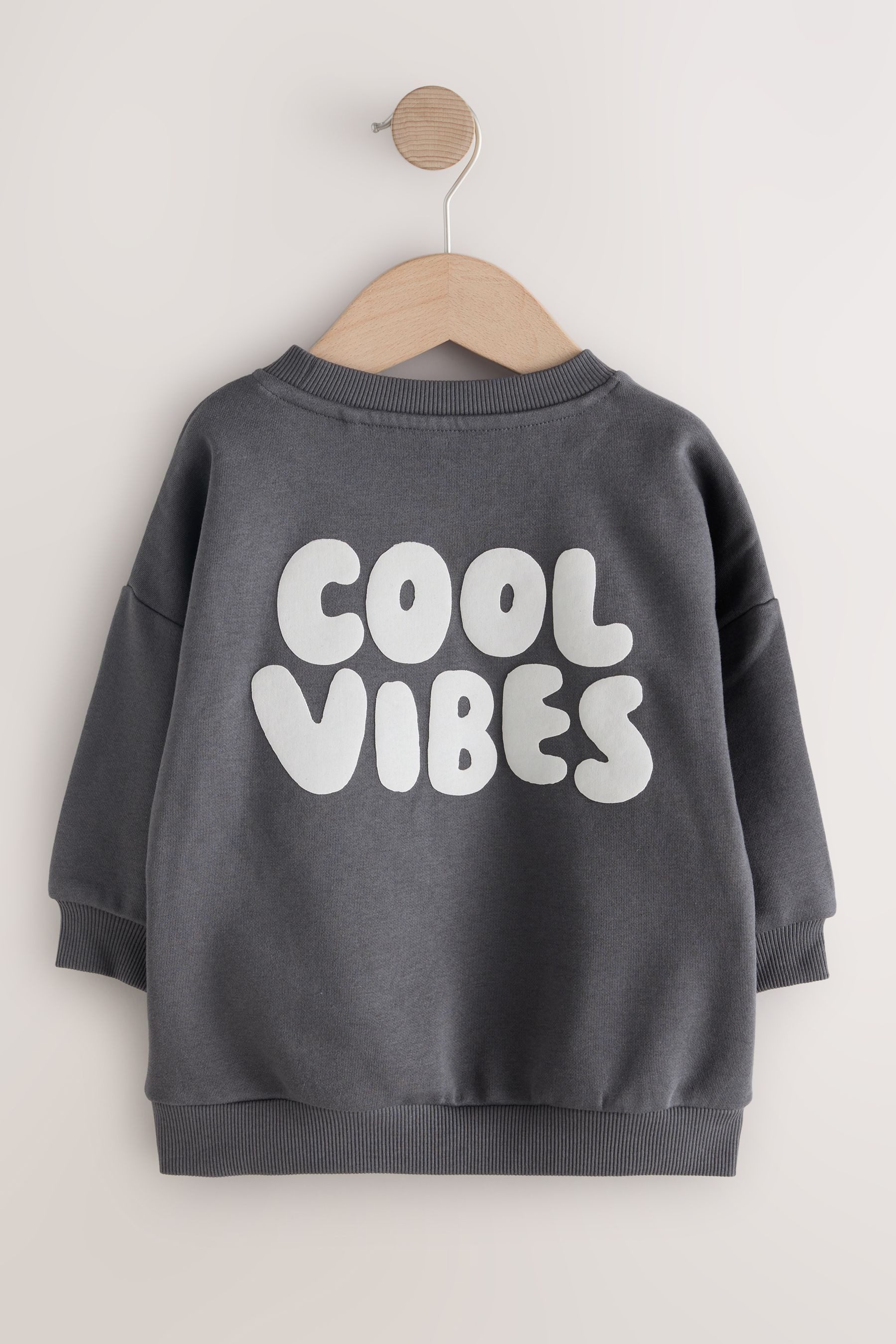 Next Sweater Jersey-Sweatshirt mit Rückenprint (1-tlg) günstig online kaufen