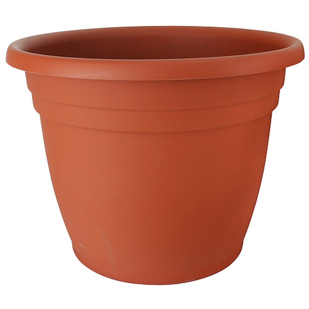 PROREGAL® Blumentopf Blumentopf Rund ØxH 55x37cm Terrakotta