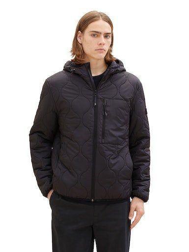 TOM TAILOR Denim Steppjacke mit Logo-Badge günstig online kaufen