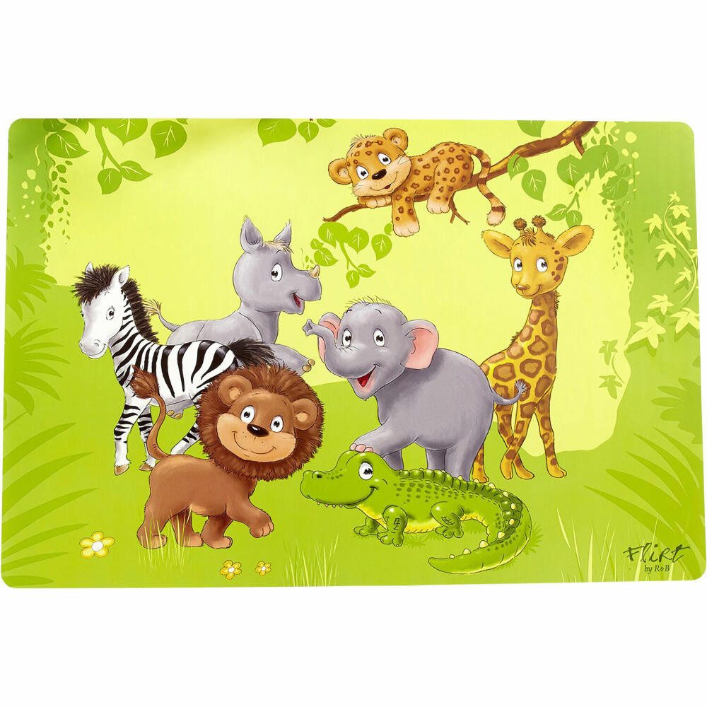 Ritzenhoff & Breker Platzset Dschungeltiere 30 x 45 cm, (1-St)