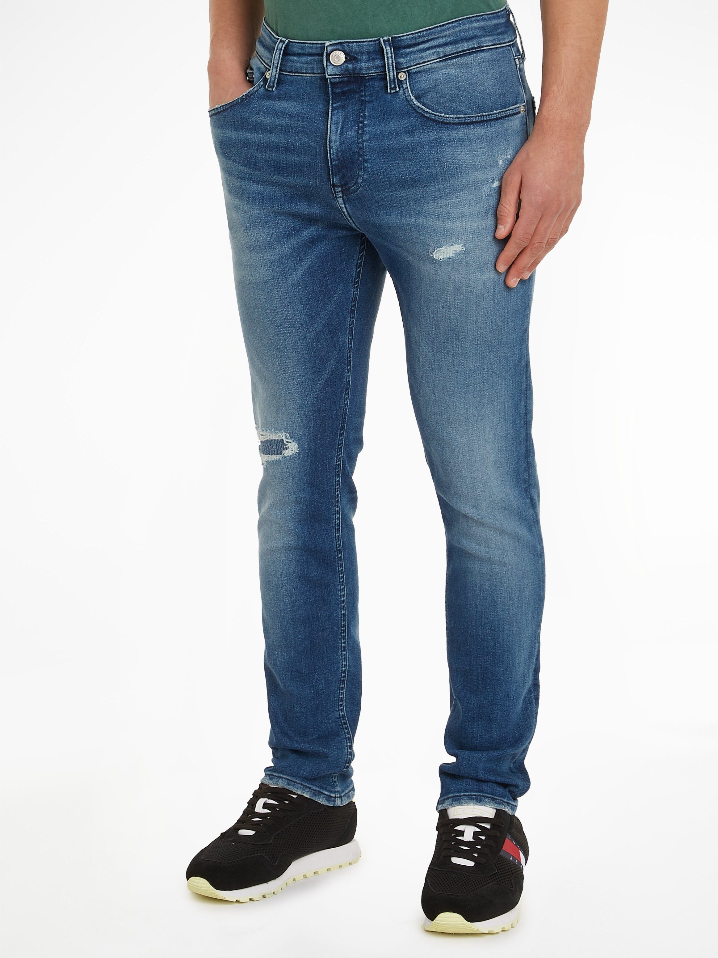 Tommy Jeans Slim-fit-Jeans AUSTIN SLIM im 5-Pocket-Style Denim Medium