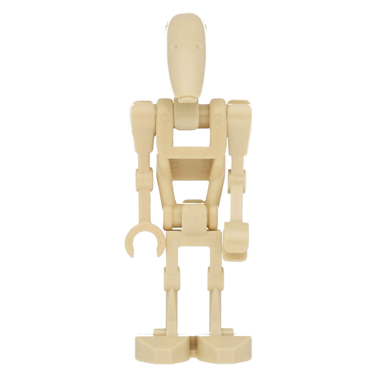 LEGO® LEGO Minifigur Battle Droid Tan mit geradem Arm – Star Wars (sw0001c) Spielbausteine