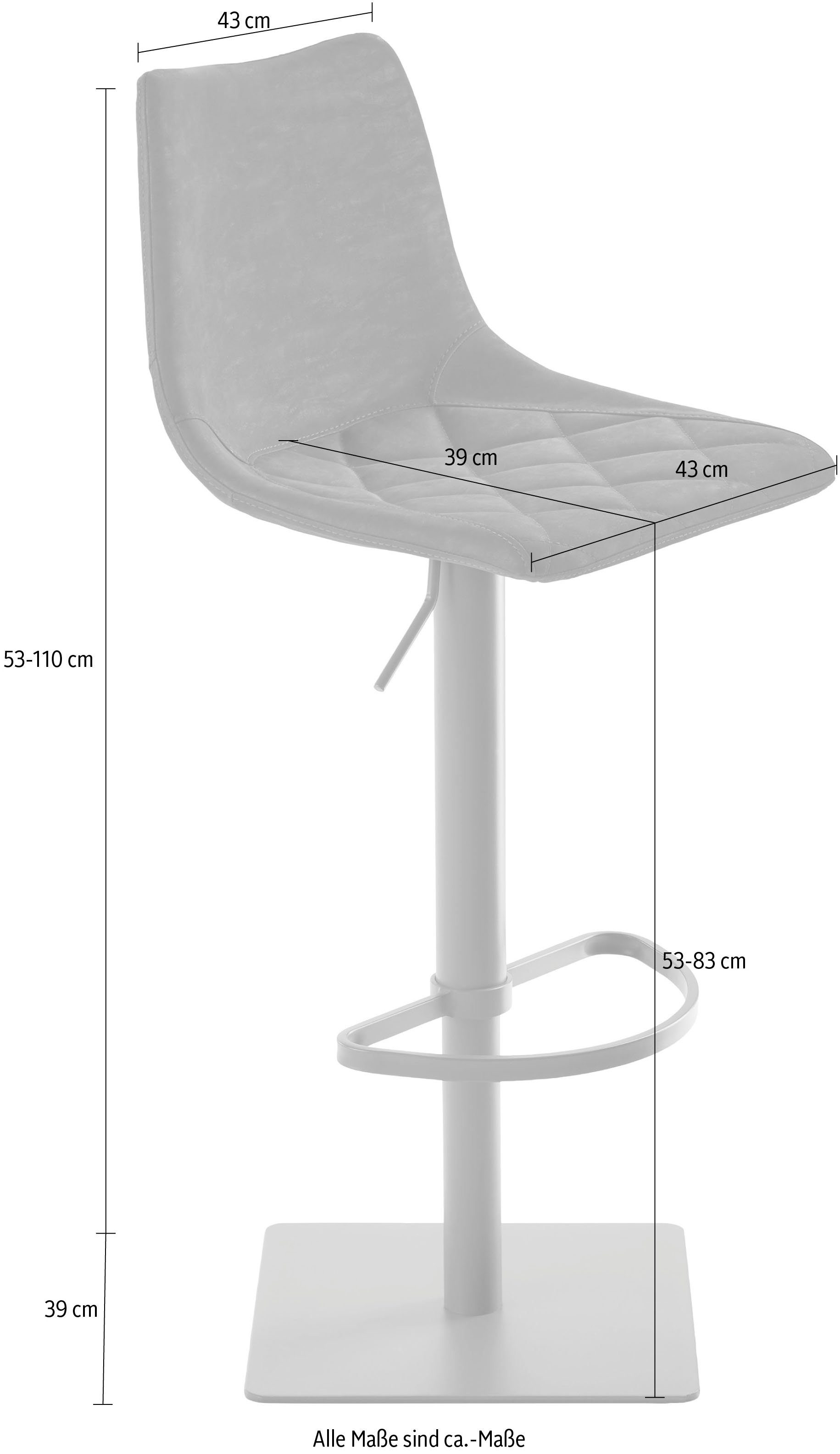 Mayer Sitzmöbel Barhocker Bar- und Tresenhocker günstig online kaufen