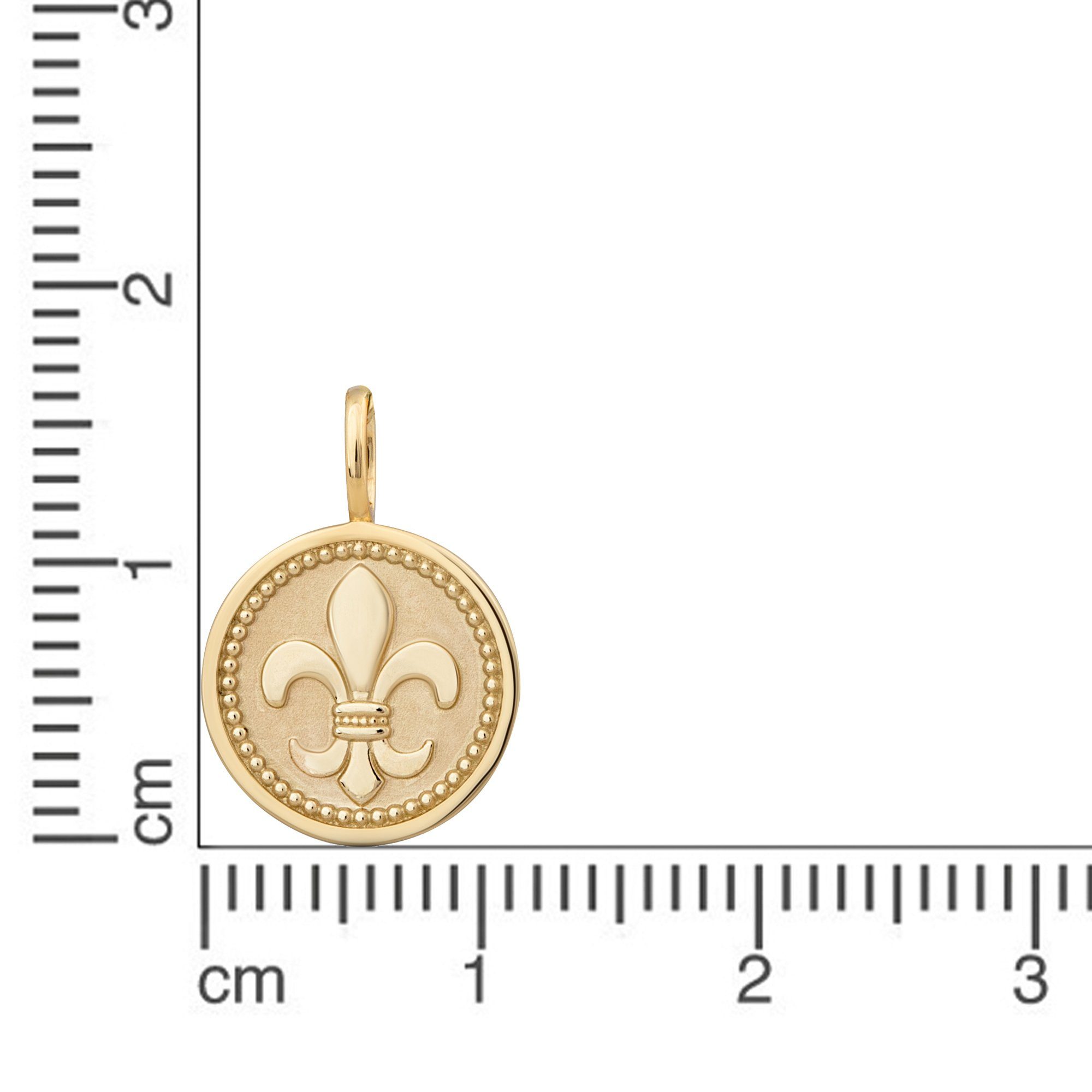 Orolino Kettenanhänger Gold 375 mit Lilien-Motiv günstig online kaufen