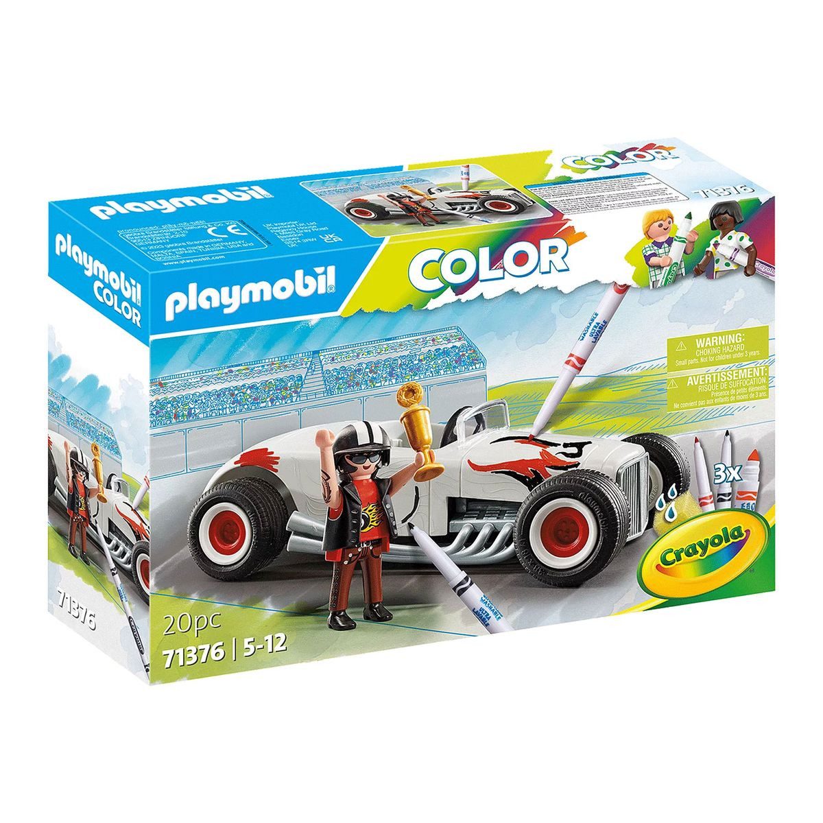 Playmobil® Spielwelt PLAYMOBIL® 71376 - Color - Rennauto