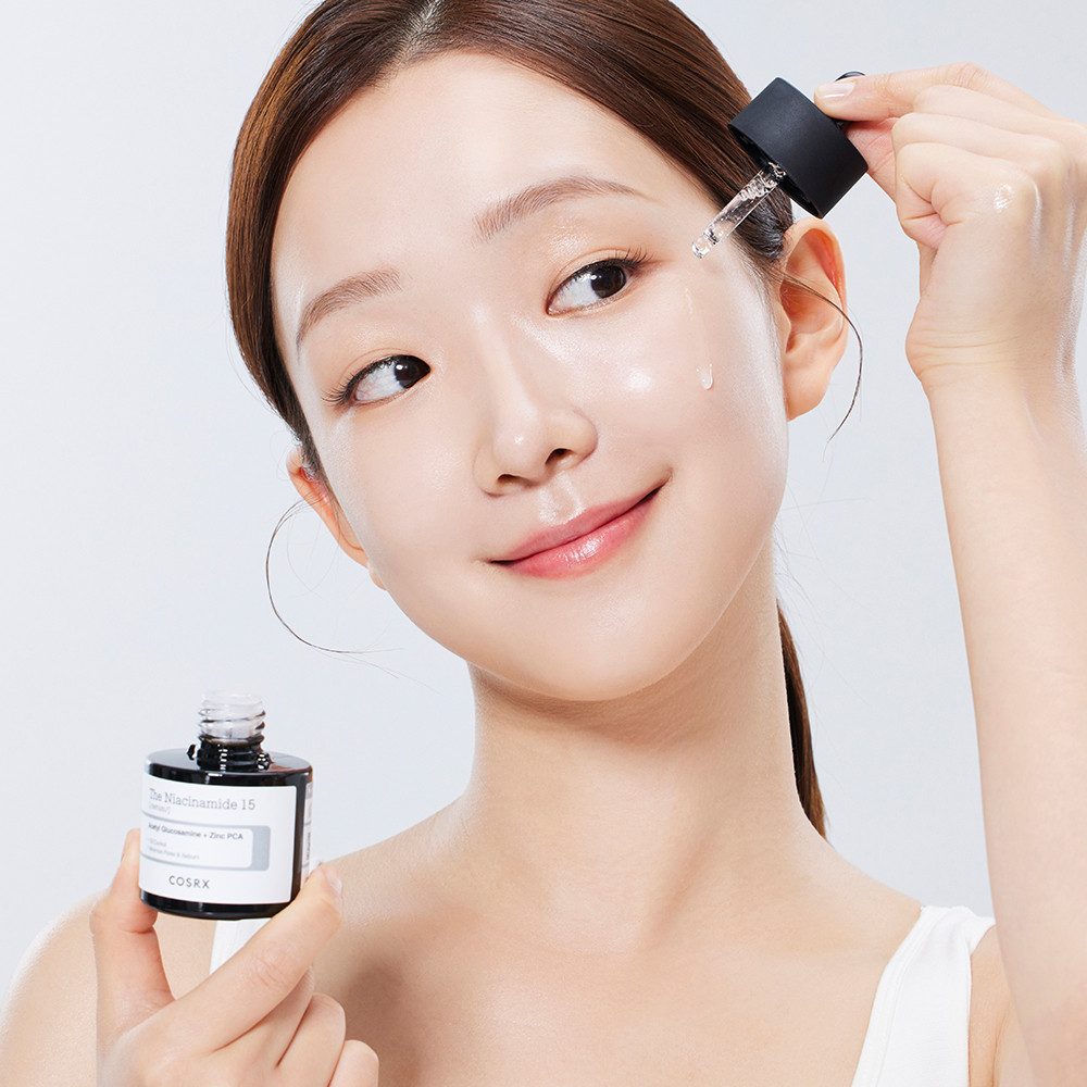 Cosrx Gesichtsserum THE NIACINAMIDE 15 SERUM, hochkonzentriertes Serum zur Hautverbesserung bei Hautunreinheiten